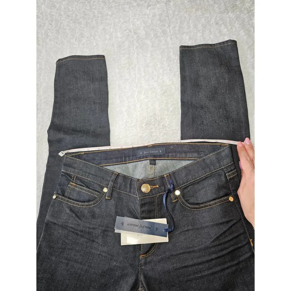 Juicy Couture Skinny Jean Dark Rinse Size 27 Debbie wash
